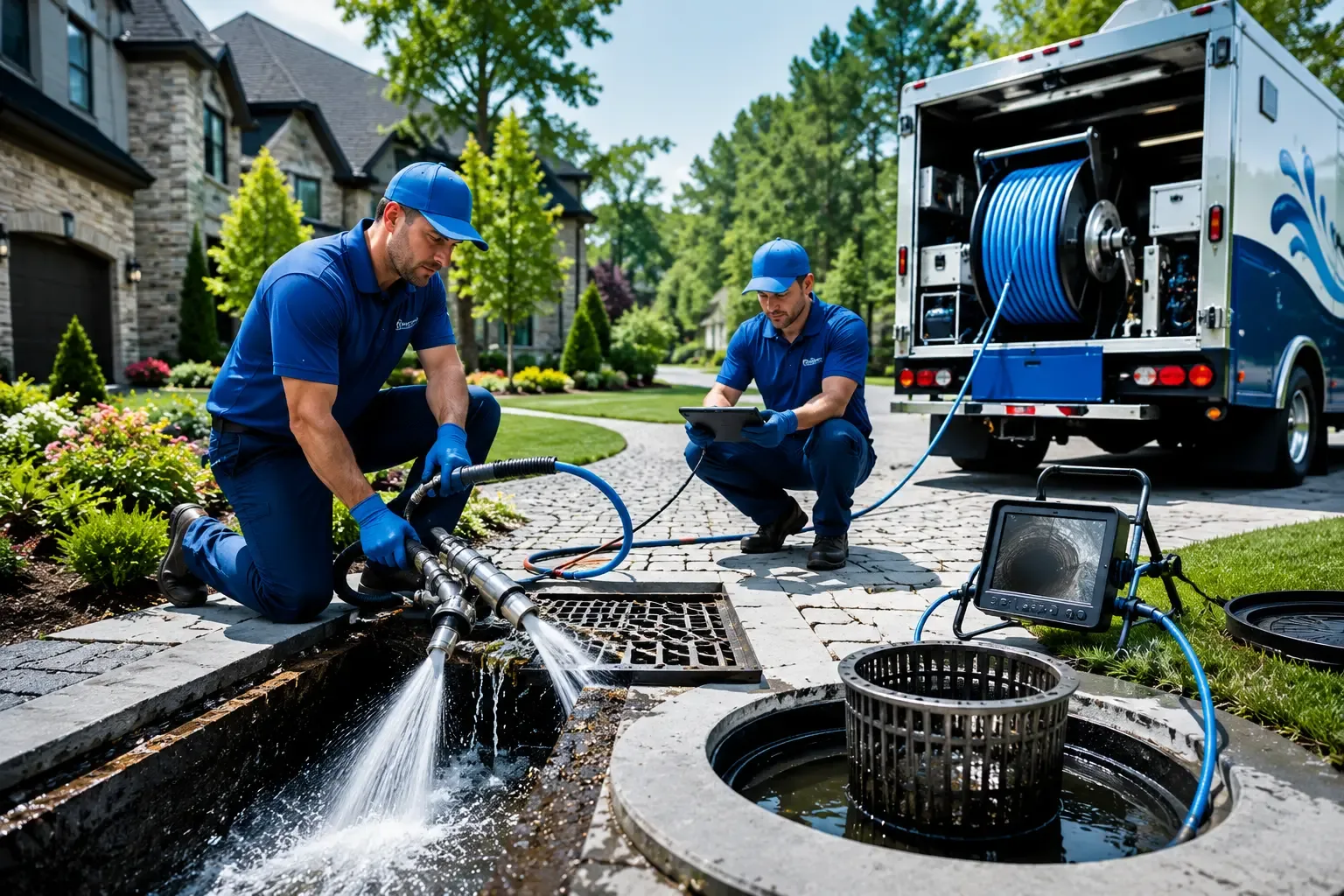 Local outdoor drain cleaning professionals in Chardon, OH