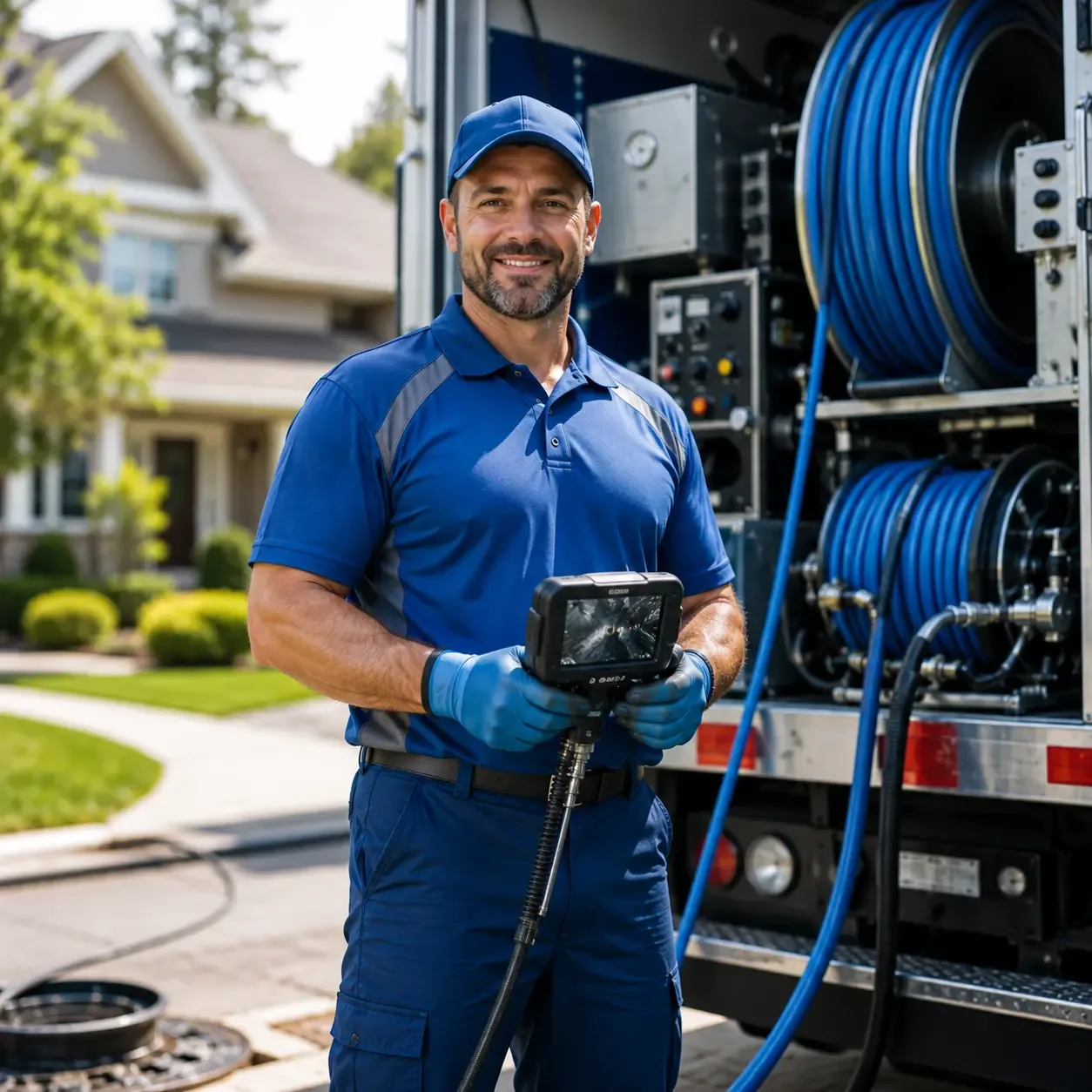Local outdoor drain cleaning specialists in Chardon, OH